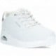 Deportivas para mujer de SKECHERS 155196 shimmer WHITE_SILVER