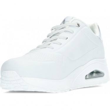 Deportivas para mujer de SKECHERS 155196 shimmer WHITE_SILVER