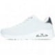Deportivas para mujer de SKECHERS 155196 shimmer WHITE_SILVER