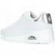 Deportivas para mujer de SKECHERS 155196 shimmer WHITE_SILVER