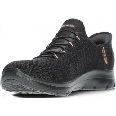 Zapatillas para mujer de SKECHERS Slip-ins 150128 BLACK_GOLD