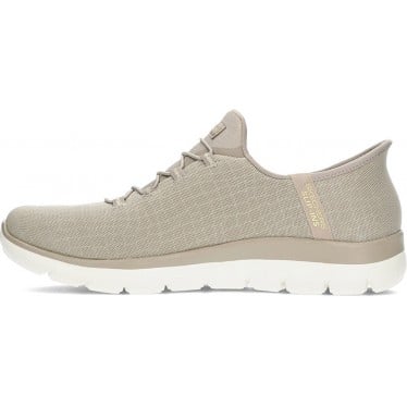 Zapatillas para mujer de SKECHERS Slip-ins 150128 TAUPE
