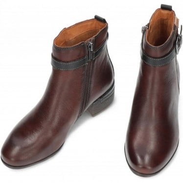 Botines PIKOLINOS W6W-8622C1 Malaga CAOBA