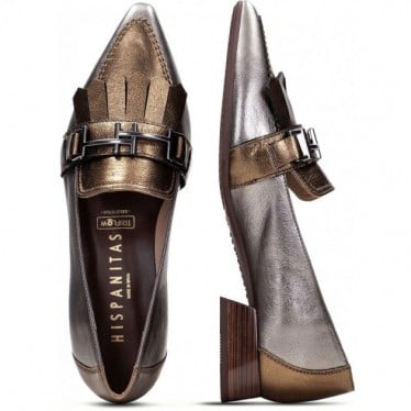 Zapato plano HISPANITAS CHI243573 ACERO_C001