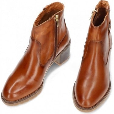 Botines para mujer PIKOLINOS W7H-8817 Llanes BRANDY