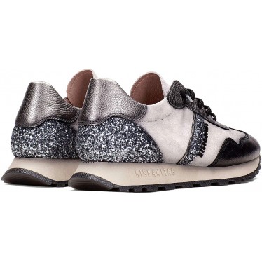Deportivas con cordones HISPANITAS CHI243689 BLACK_C006