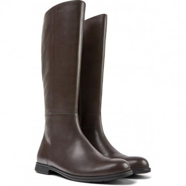 BOTAS ALTAS CAMPER K400451 BROWN