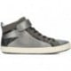 Botines para niña de GEOX kalispera j944gm DK_GREY_BLACK