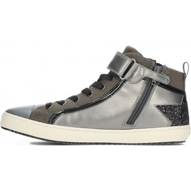 Botines para niña de GEOX kalispera j944gm DK_GREY_BLACK