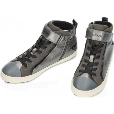 Botines para niña de GEOX kalispera j944gm DK_GREY_BLACK