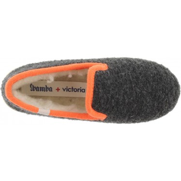 Pantuflas VICTORIA 2020104 NEGRO