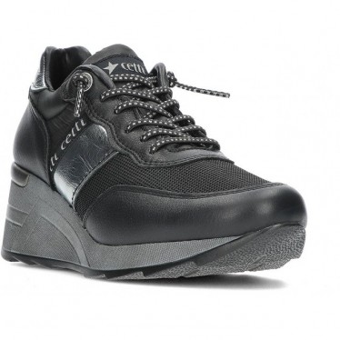 Deportiva para mujer Cetti C-1149 Nature NEGRO