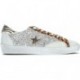 Sneakers para mujer Cetti C-1342 Glitter BLANCO