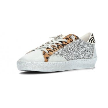 Sneakers para mujer Cetti C-1342 Glitter BLANCO