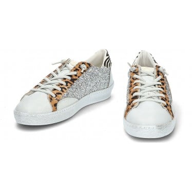 Sneakers para mujer Cetti C-1342 Glitter BLANCO