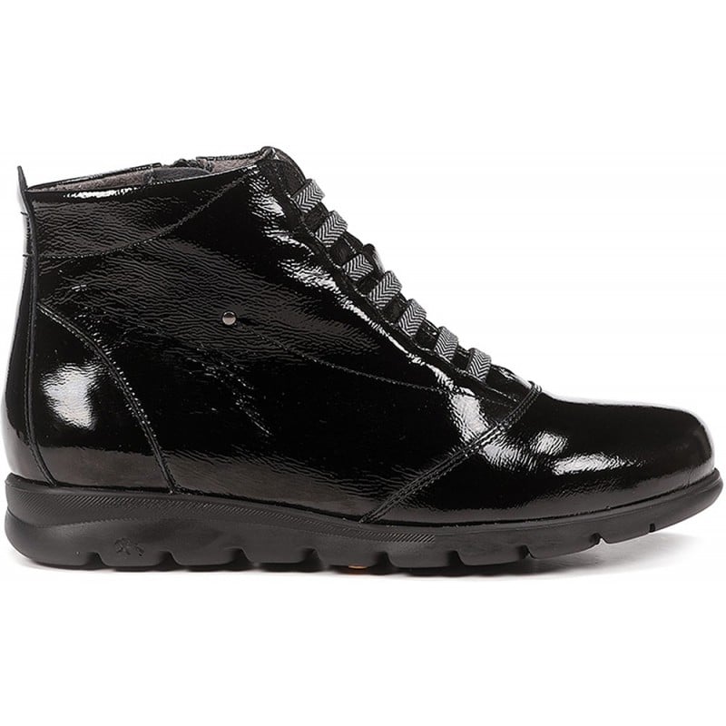 BOTINES FLUCHOS SUSAN F0356 BLACK_PATENT