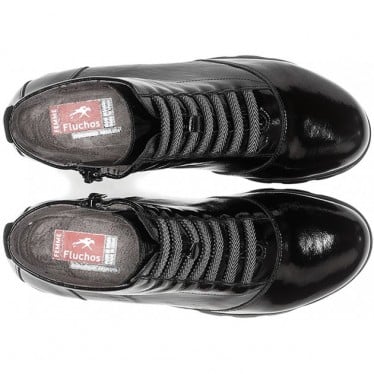 BOTINES FLUCHOS SUSAN F0356 BLACK_PATENT
