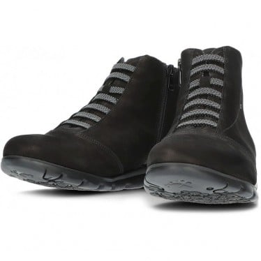 BOTINES FLUCHOS SUSAN F0356 BLACK