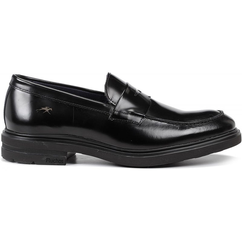 MOCASIN FLUCHOS BELGAS F0633 NEGRO