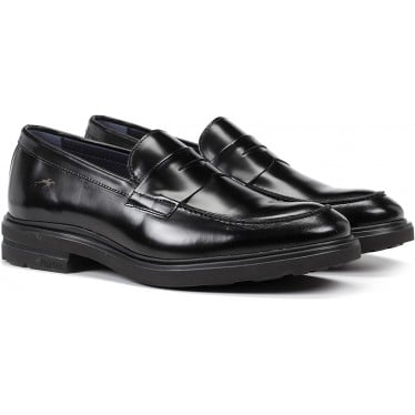 MOCASIN FLUCHOS BELGAS F0633 NEGRO