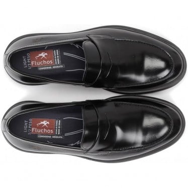 MOCASIN FLUCHOS BELGAS F0633 NEGRO