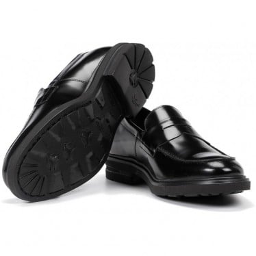 MOCASIN FLUCHOS BELGAS F0633 NEGRO