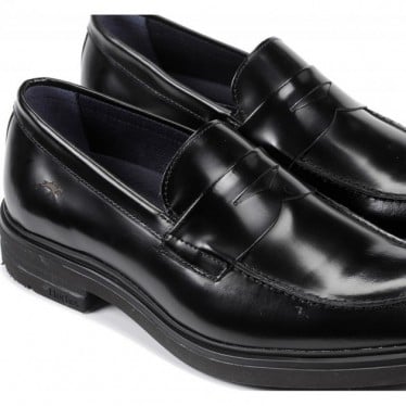 MOCASIN FLUCHOS BELGAS F0633 NEGRO