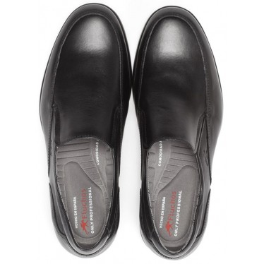 FLUCHOS 8902 MALLORCA SANOTAN MAITRE MOCASIN HOMBRE NEGRO
