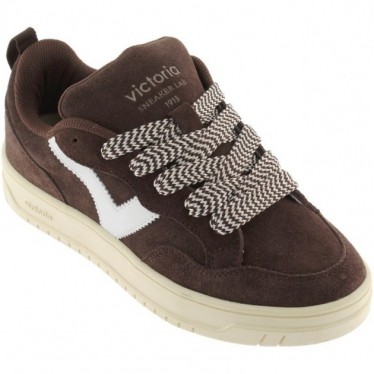 Zapatillas VICTORIA Seul Serraje Oversize 1257128 CHOCOLATE