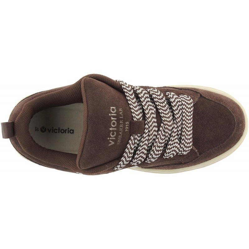 Zapatillas VICTORIA Seul Serraje Oversize 1257128 CHOCOLATE