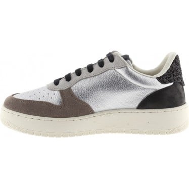 Deportiva Victoria 1258257 Madrid Metalizado PLATA