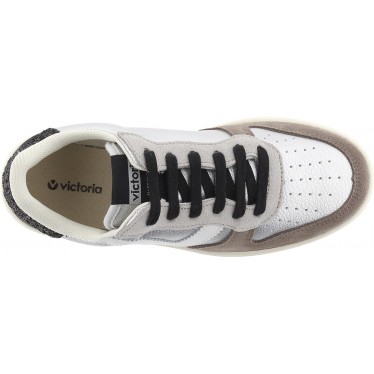 Deportiva Victoria 1258257 Madrid Metalizado PLATA