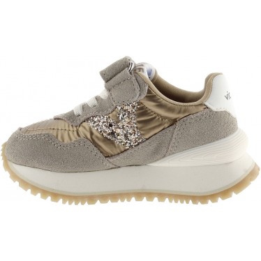 Sneakers VICTORIA Viento Kids Metalizado 1157105 PLATINO