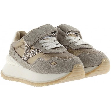 Sneakers VICTORIA Viento Kids Metalizado 1157105 PLATINO