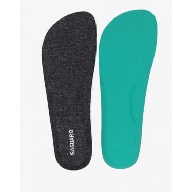 Plantilla Barefoot de lino SAGUARO XZI008 BLACK