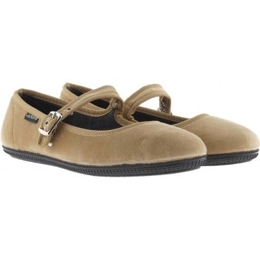 Bailarina VICTORIA Oda Mercedes Terciopelo 104913 MIEL