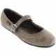 Bailarina VICTORIA Oda Mercedes Terciopelo 104913 BEIGE