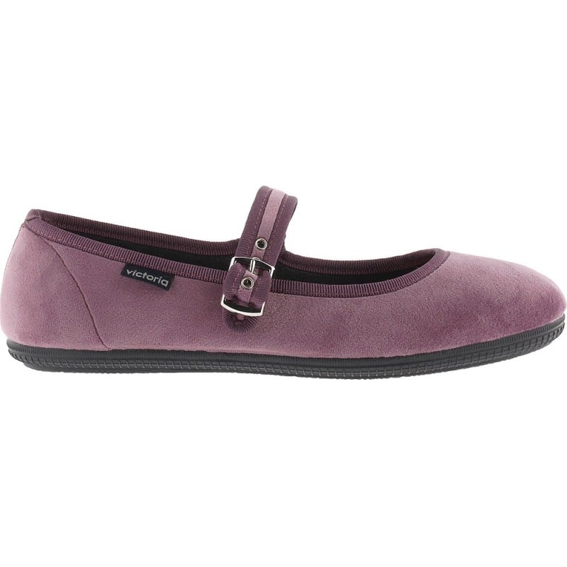 Bailarina VICTORIA Oda Mercedes Terciopelo 104913 MALVA