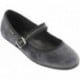 Bailarina VICTORIA Oda Mercedes Terciopelo 104913 GRIS