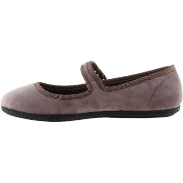 Bailarina VICTORIA Oda Mercedes Terciopelo 104913 LAVANDA