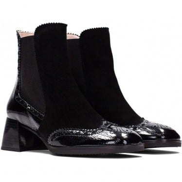 Botín con tacón HISPANITAS Milan HI243588 BLACK_C002