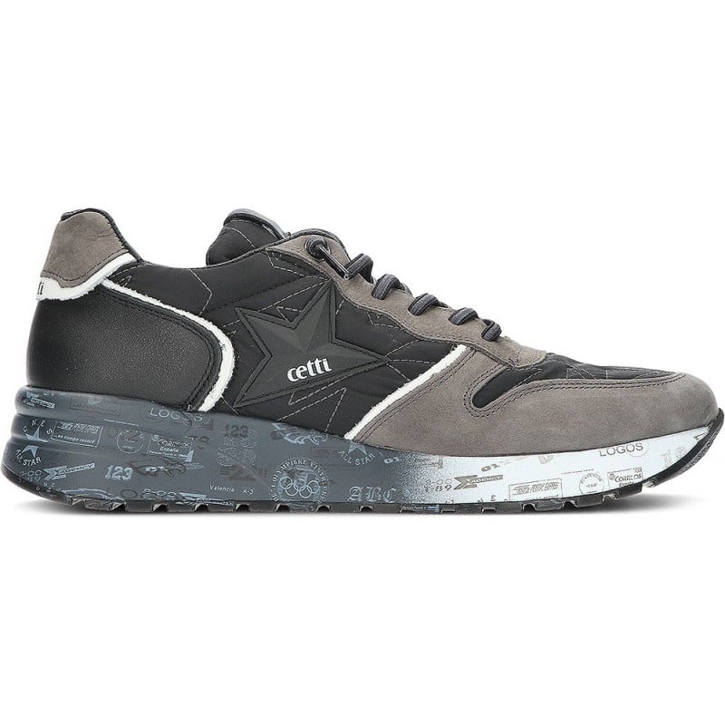 Deportivas para hombre Cetti C-1353 Star NEGRO