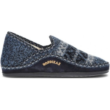 PANTUFLAS NORDIKAS CLASSIC CAB 3002 MARINO
