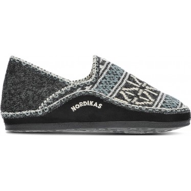 PANTUFLAS NORDIKAS CLASSIC CAB 3002 NEGRO
