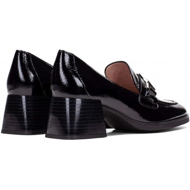 Mocasín con tacón HISPANITAS Milan HI243590 BLACK_C002