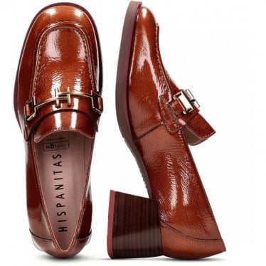 Mocasín con tacón HISPANITAS Milan HI243590 CUERO_C001