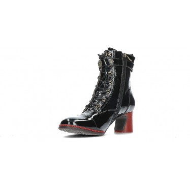 Botines para mujer LAURA VITA Incao 10 NEGRO