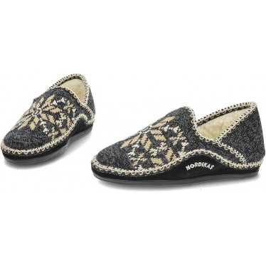 PANTUFLAS NORDIKAS CLASSIC CAB 3002 NEGRO_2