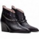 Botín estilo cowboy HISPANITAS Sidney HI243597 BLACK_C007