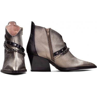 Botín estilo cowboy HISPANITAS Sidney HI243597 BASALT_C009